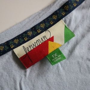 Cornflower Blue V-Neck Tunic Tank